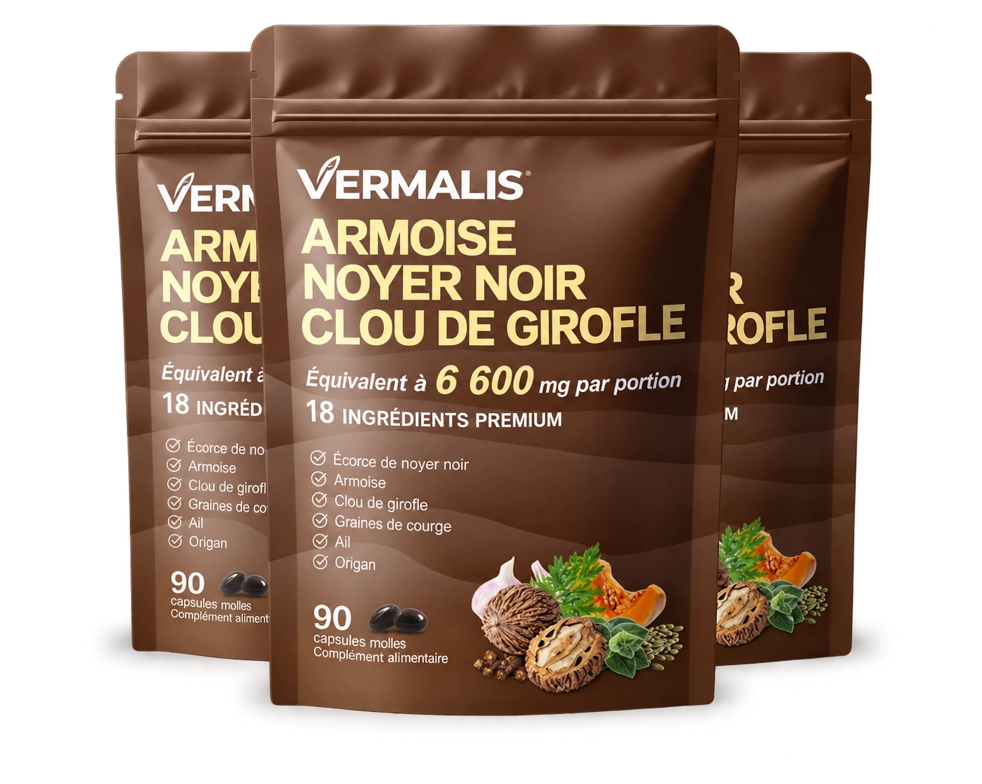 Pack 2 + 1 offert Vermalis